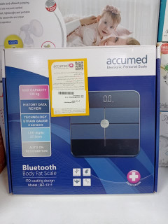ترازو بادی آنالیزور هوشمند اکیومد Accumed BZ-1311 | آنالیز ۱۸ شاخص بدن با اپلیکیشن موبایل و بلوتوث